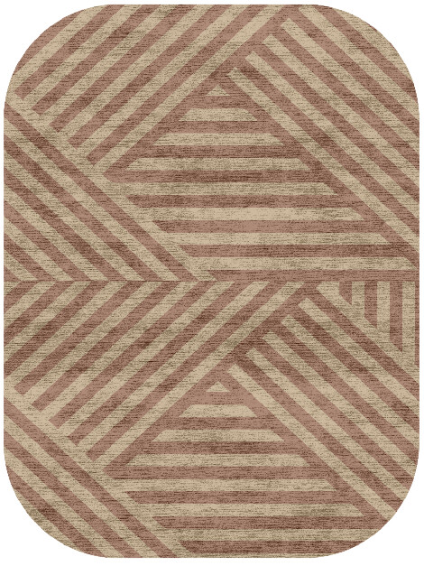 Conjunct Minimalist Oblong Hand Knotted Bamboo Silk Custom Rug by Rug Artisan