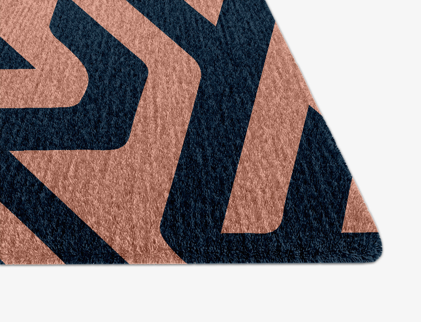 Conrad Geometric Arch Hand Knotted Tibetan Wool Custom Rug by Rug Artisan