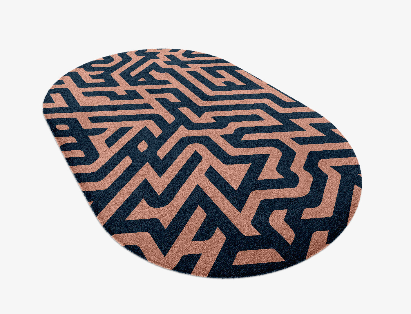 Conrad Geometric Capsule Hand Knotted Tibetan Wool Custom Rug by Rug Artisan