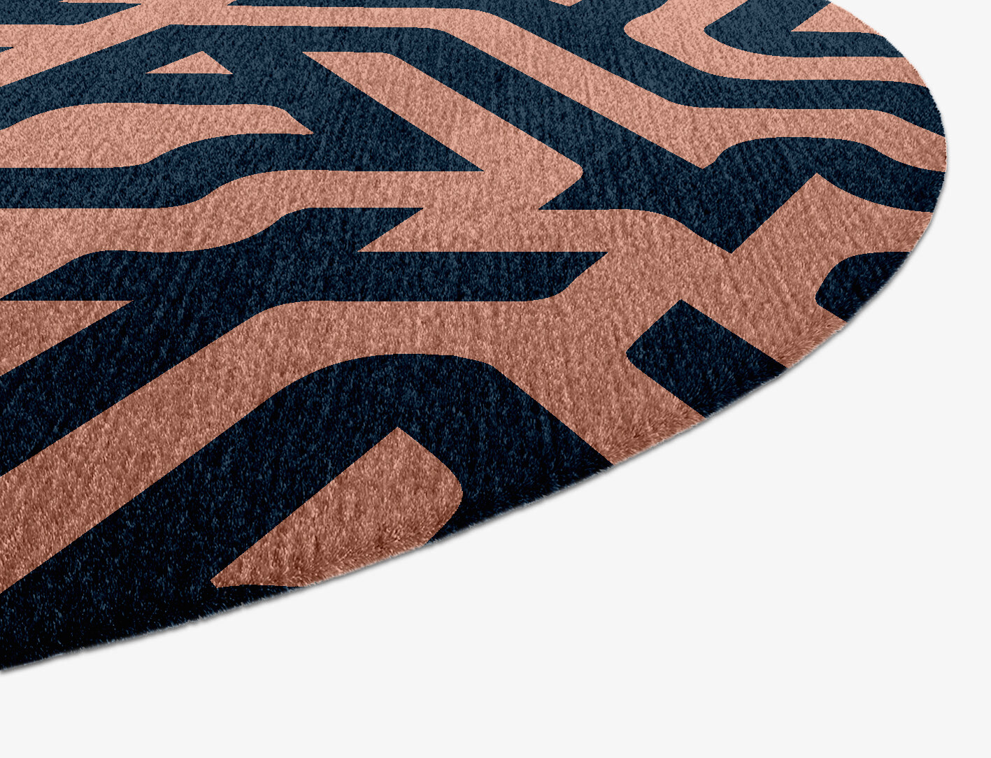 Conrad Geometric Capsule Hand Knotted Tibetan Wool Custom Rug by Rug Artisan