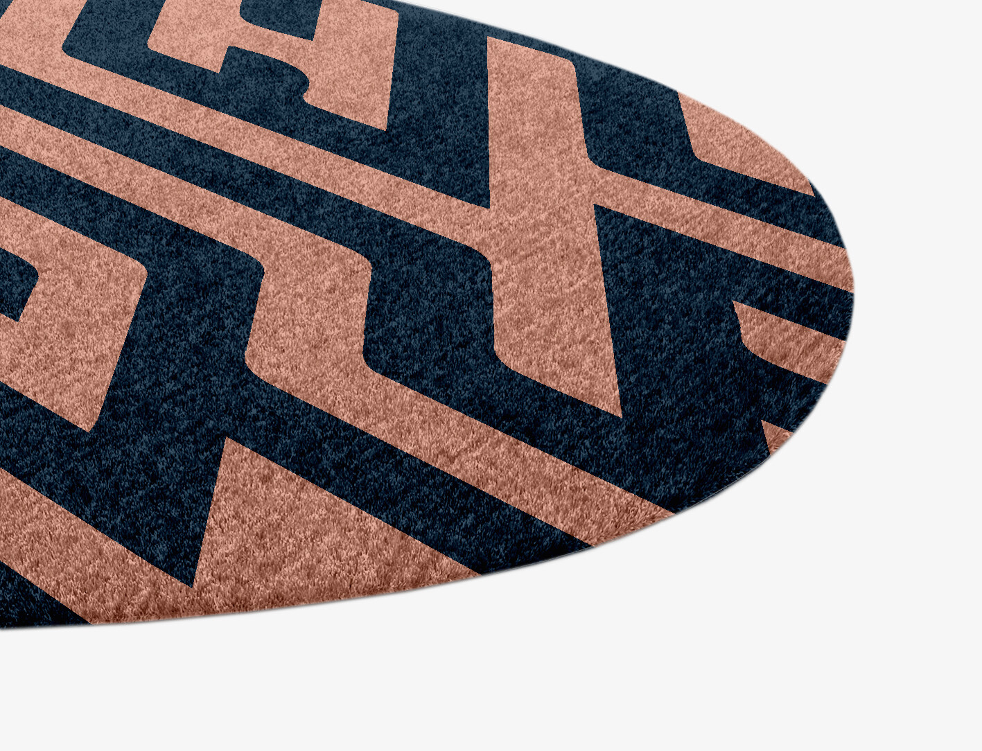Conrad Geometric Splash Hand Knotted Tibetan Wool Custom Rug by Rug Artisan