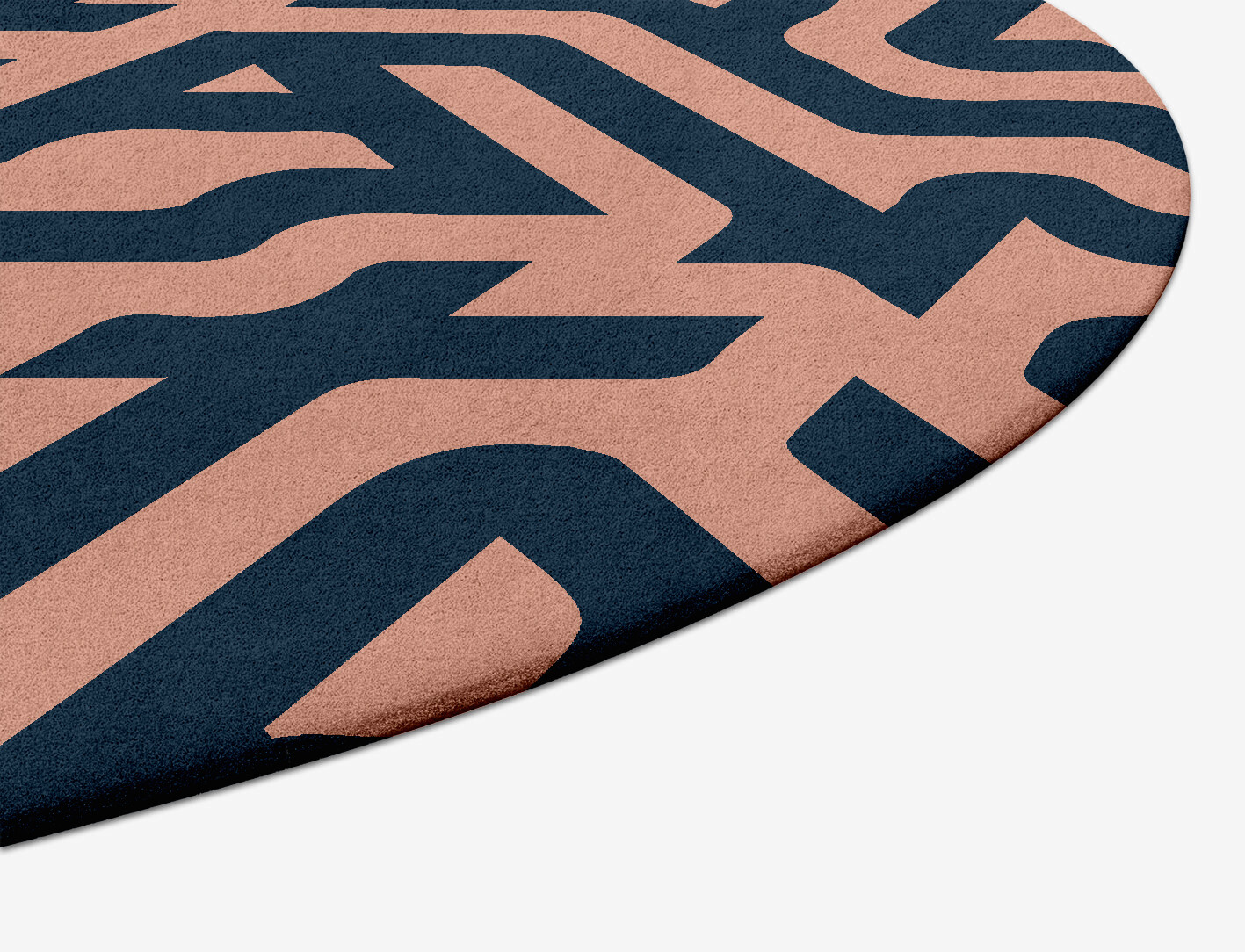 Conrad Geometric Capsule Hand Tufted Pure Wool Custom Rug by Rug Artisan