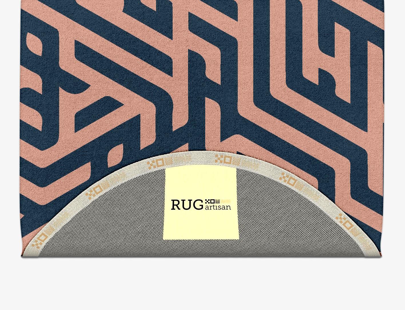 Conrad Geometric Capsule Hand Tufted Pure Wool Custom Rug by Rug Artisan