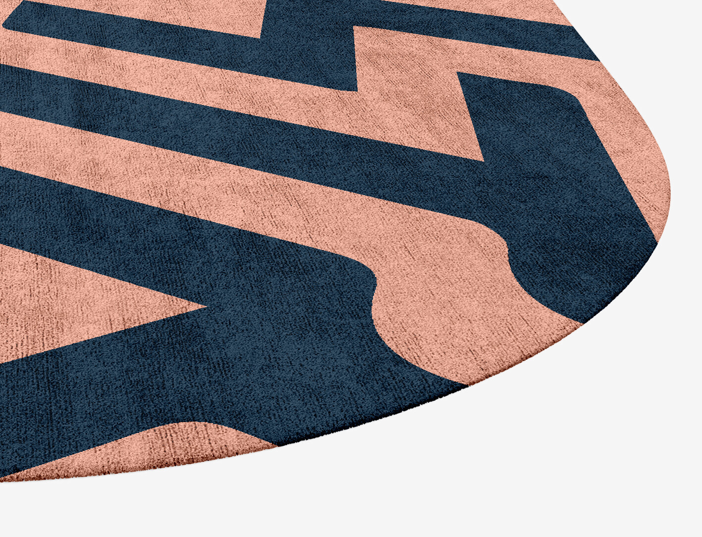 Conrad Geometric Eight Hand Tufted Bamboo Silk Custom Rug by Rug Artisan