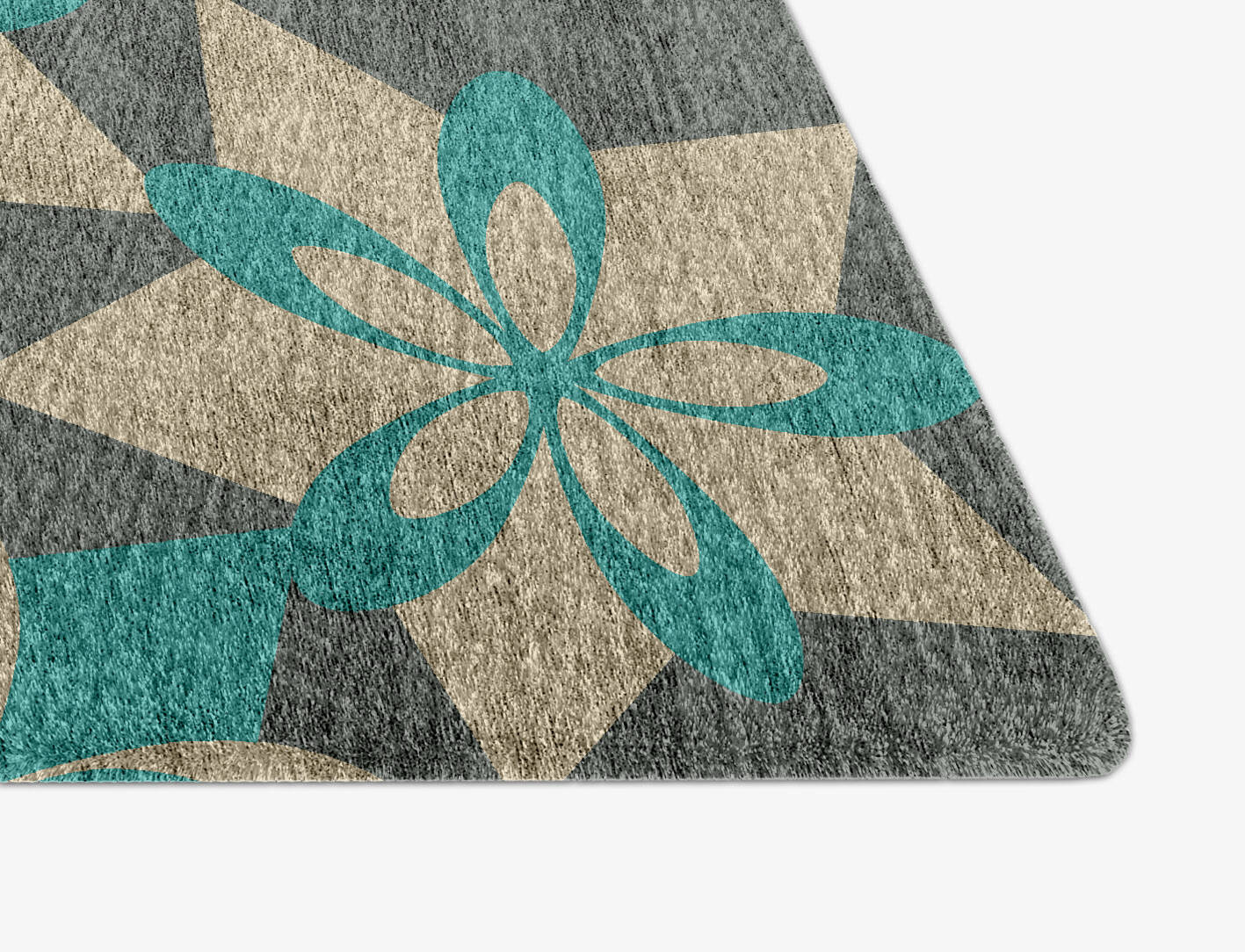 Contour Kids Arch Hand Knotted Bamboo Silk Custom Rug by Rug Artisan
