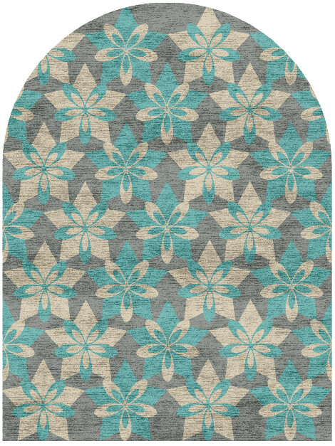 Contour Kids Arch Hand Knotted Bamboo Silk Custom Rug by Rug Artisan