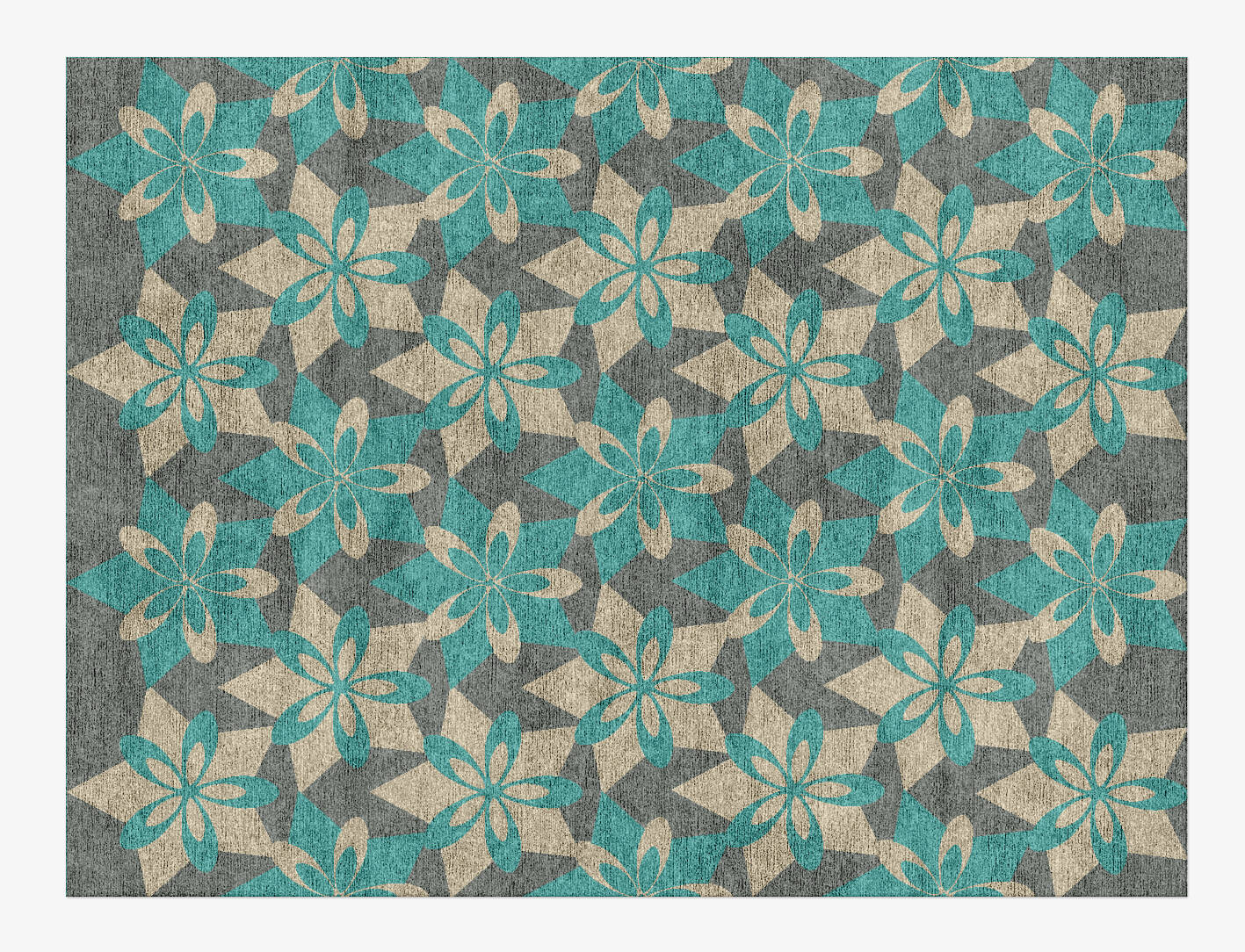 Contour Kids Rectangle Hand Knotted Bamboo Silk Custom Rug by Rug Artisan