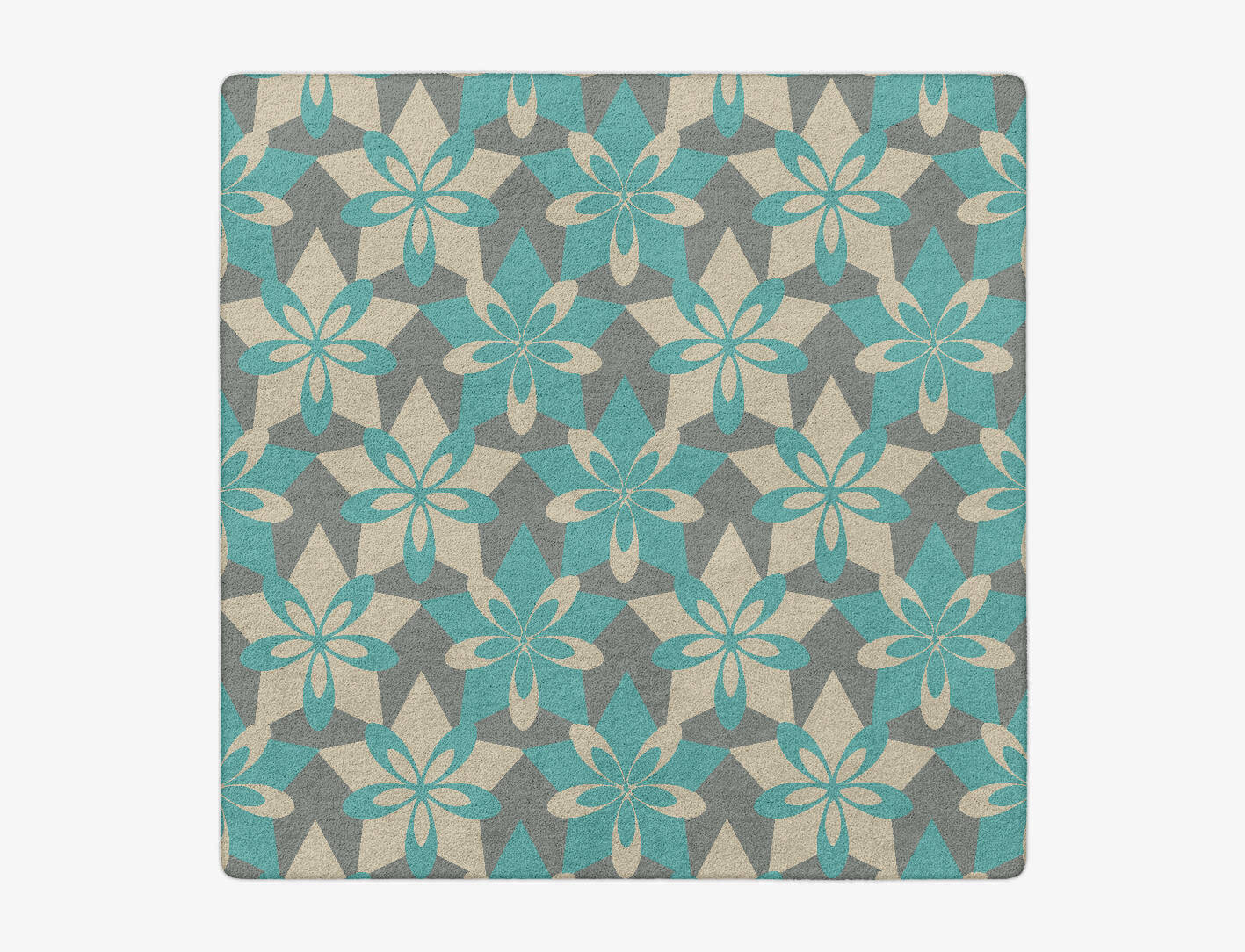 Contour Kids Square Hand Tufted Pure Wool Custom Rug by Rug Artisan