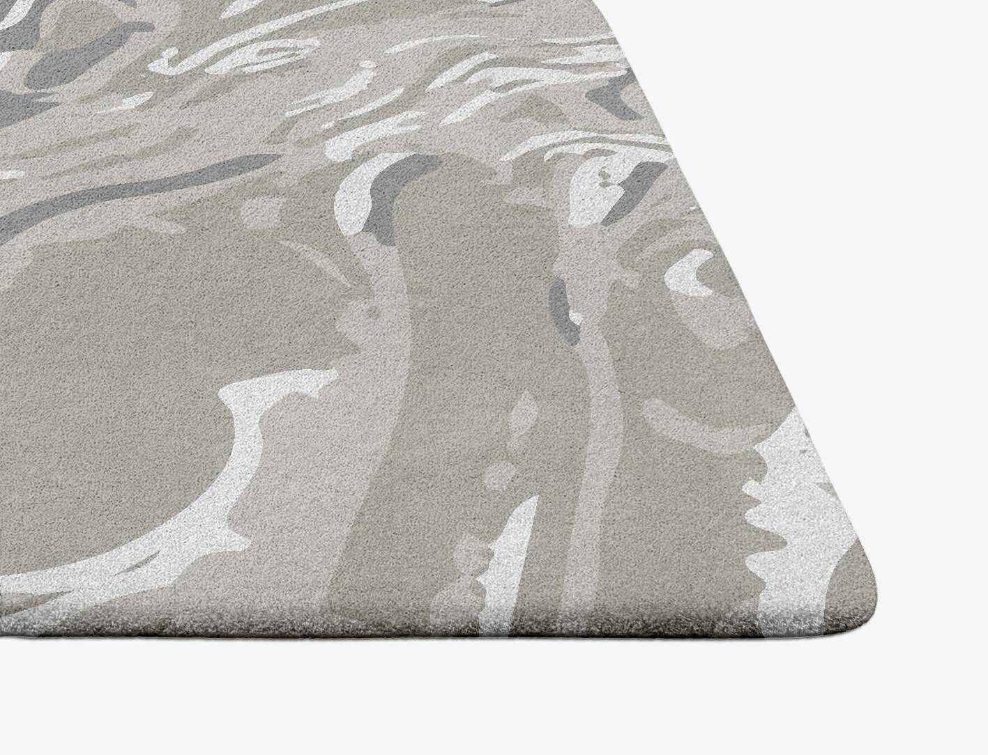 Contours Surface Art Ogee Hand Tufted Pure Wool Custom Rug by Rug Artisan