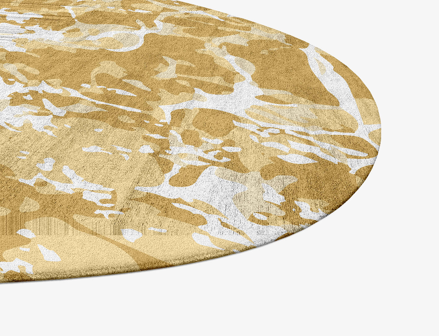 Convolution Surface Art Splash Hand Tufted Bamboo Silk Custom Rug by Rug Artisan
