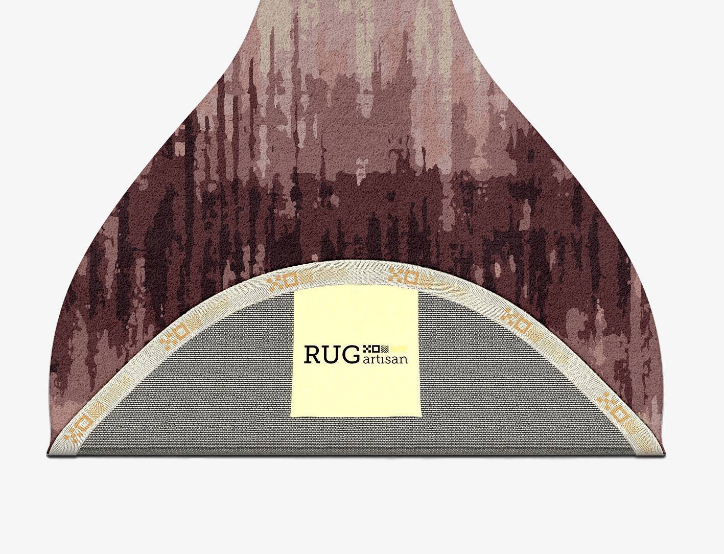 Copper Gradation Drop Hand Tufted Pure Wool Custom Rug by Rug Artisan