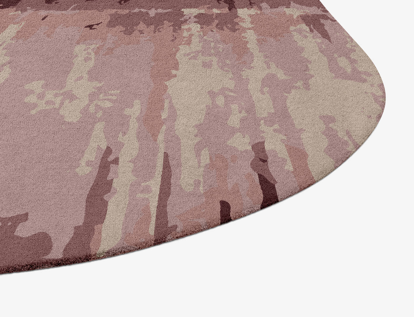 Copper Gradation Oblong Hand Tufted Pure Wool Custom Rug by Rug Artisan