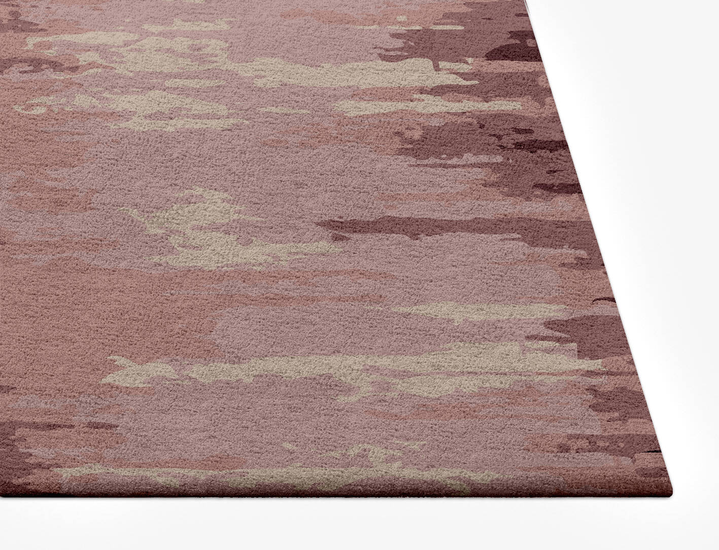 Copper Gradation Rectangle Hand Tufted Pure Wool Custom Rug by Rug Artisan
