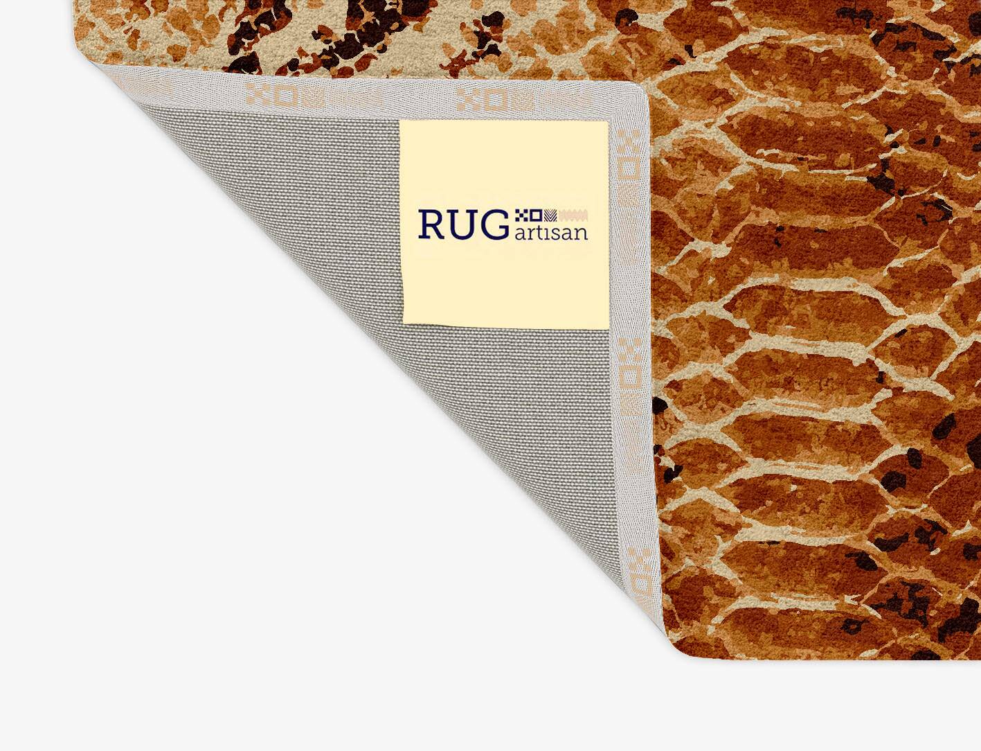 Copperhead Animal Prints Rectangle Hand Tufted Pure Wool Custom Rug by Rug Artisan