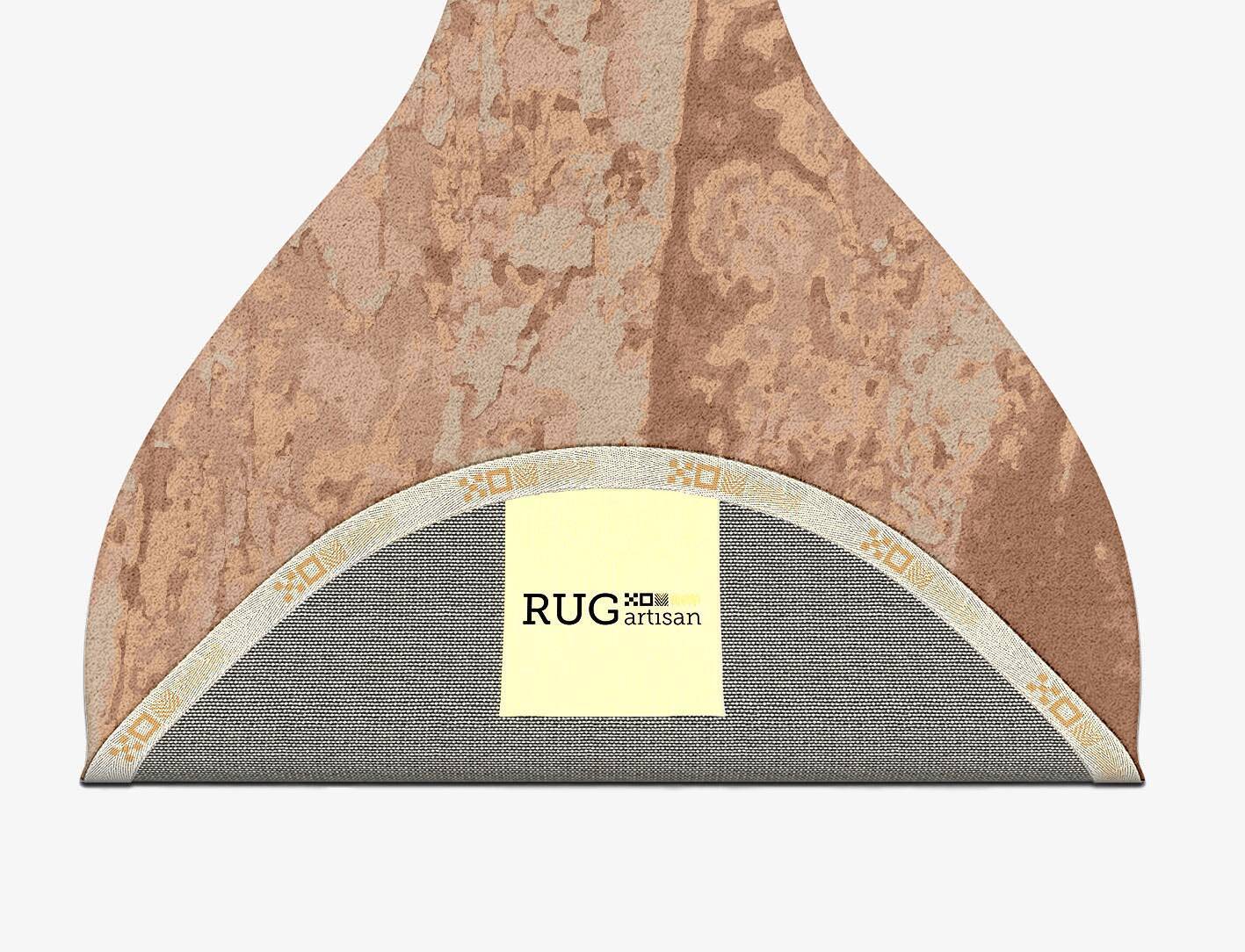 Corrosion Brush Strokes Drop Hand Tufted Pure Wool Custom Rug by Rug Artisan