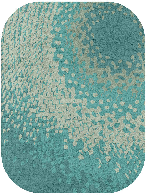 Cosmo Gradation Oblong Hand Tufted Pure Wool Custom Rug by Rug Artisan
