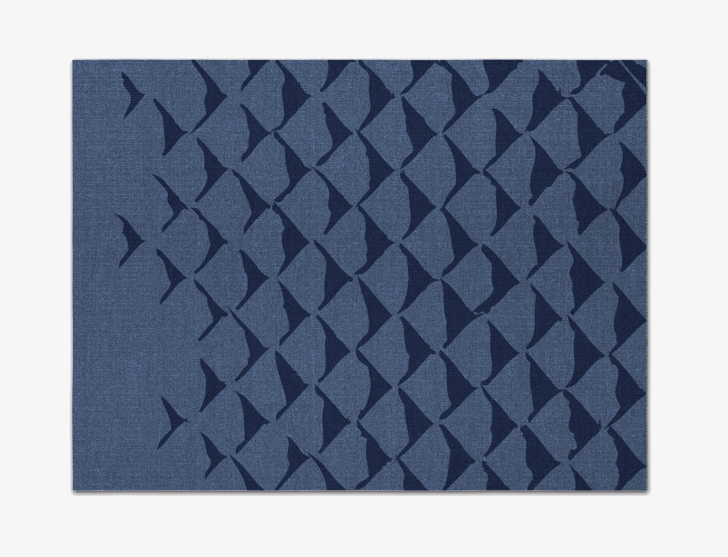 Covey Abstract Rectangle Flatweave New Zealand Wool Custom Rug by Rug Artisan
