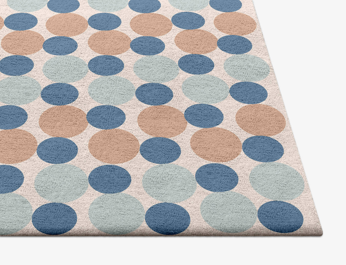 Crazyballs Kids Square Hand Tufted Pure Wool Custom Rug by Rug Artisan