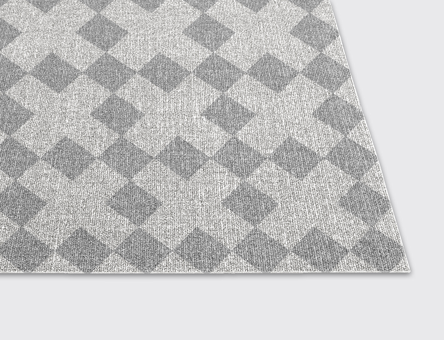 Crosscut Geometric Rectangle Flatweave New Zealand Wool Custom Rug by Rug Artisan