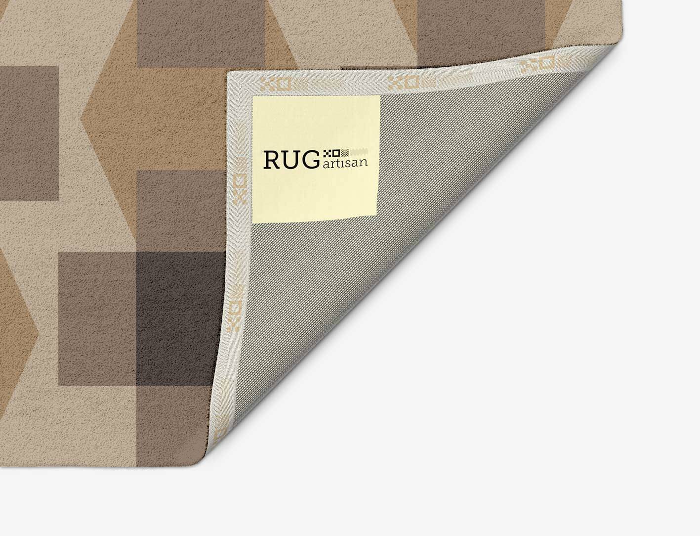 Crossed Modern Geometrics Arch Hand Tufted Pure Wool Custom Rug by Rug Artisan