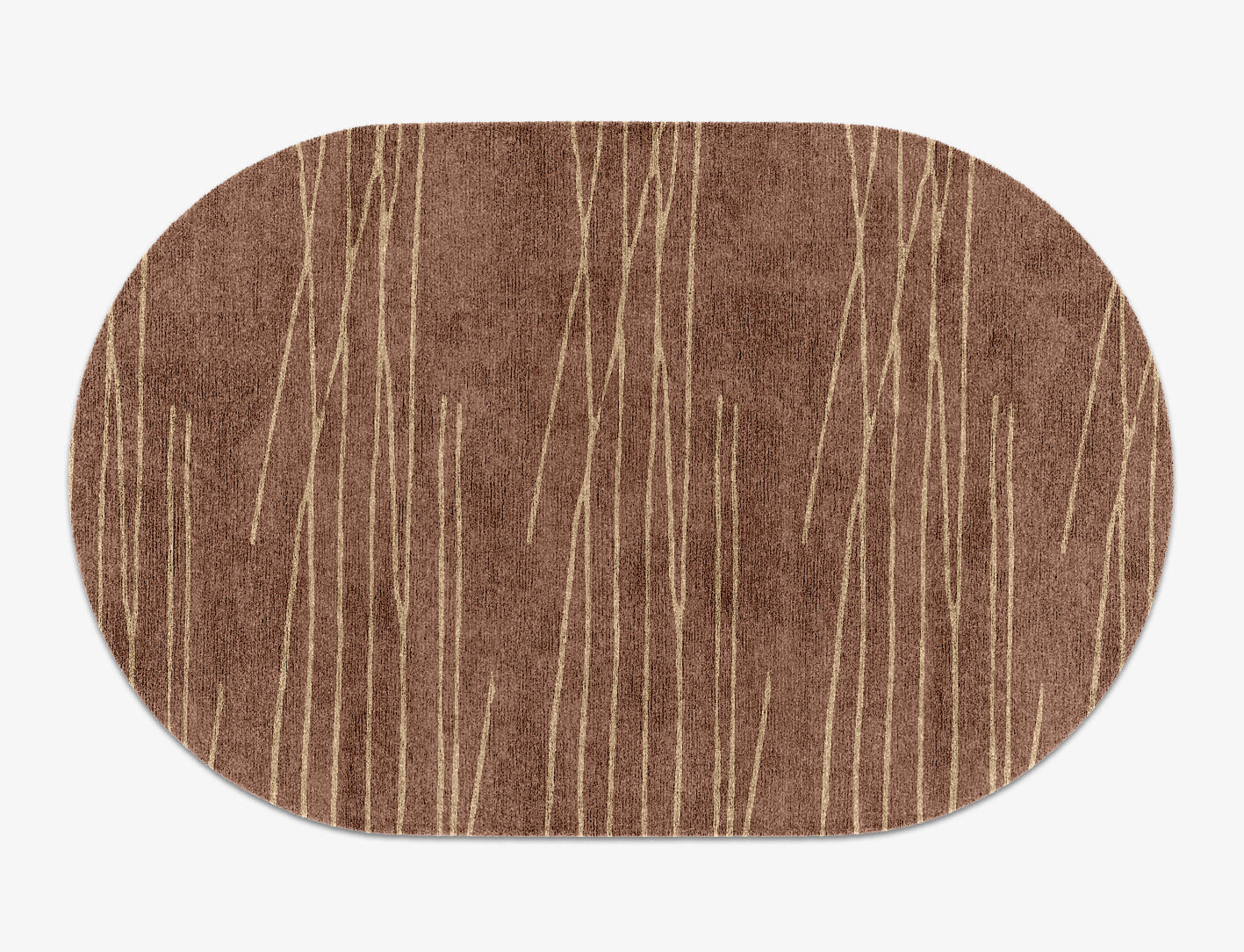 Cue Minimalist Capsule Hand Knotted Bamboo Silk Custom Rug by Rug Artisan