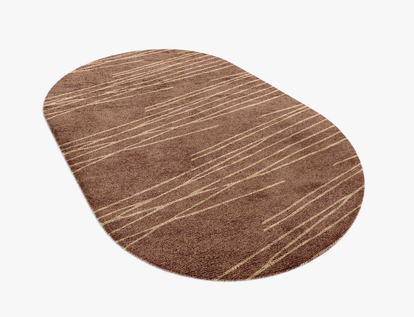 Cue Minimalist Capsule Hand Knotted Bamboo Silk Custom Rug by Rug Artisan