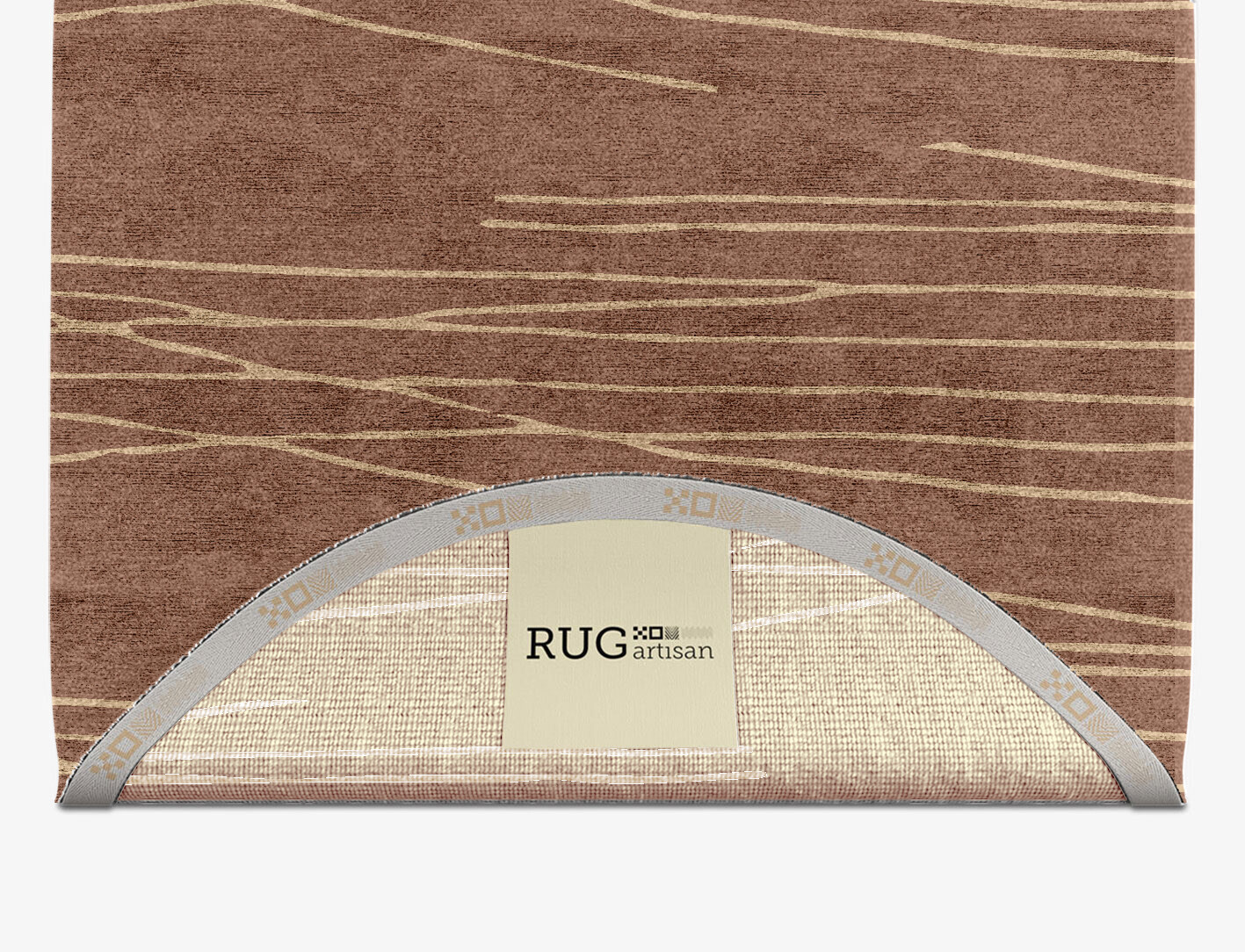 Cue Minimalist Capsule Hand Knotted Bamboo Silk Custom Rug by Rug Artisan