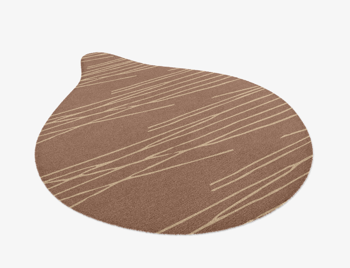 Cue Minimalist Drop Hand Knotted Tibetan Wool Custom Rug by Rug Artisan