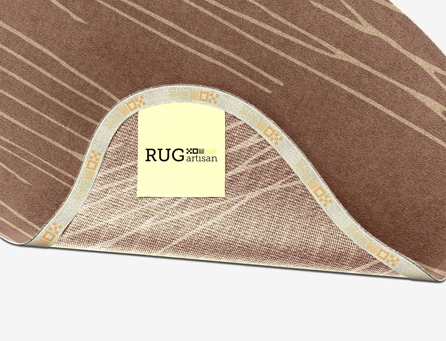 Cue Minimalist Splash Hand Knotted Tibetan Wool Custom Rug by Rug Artisan