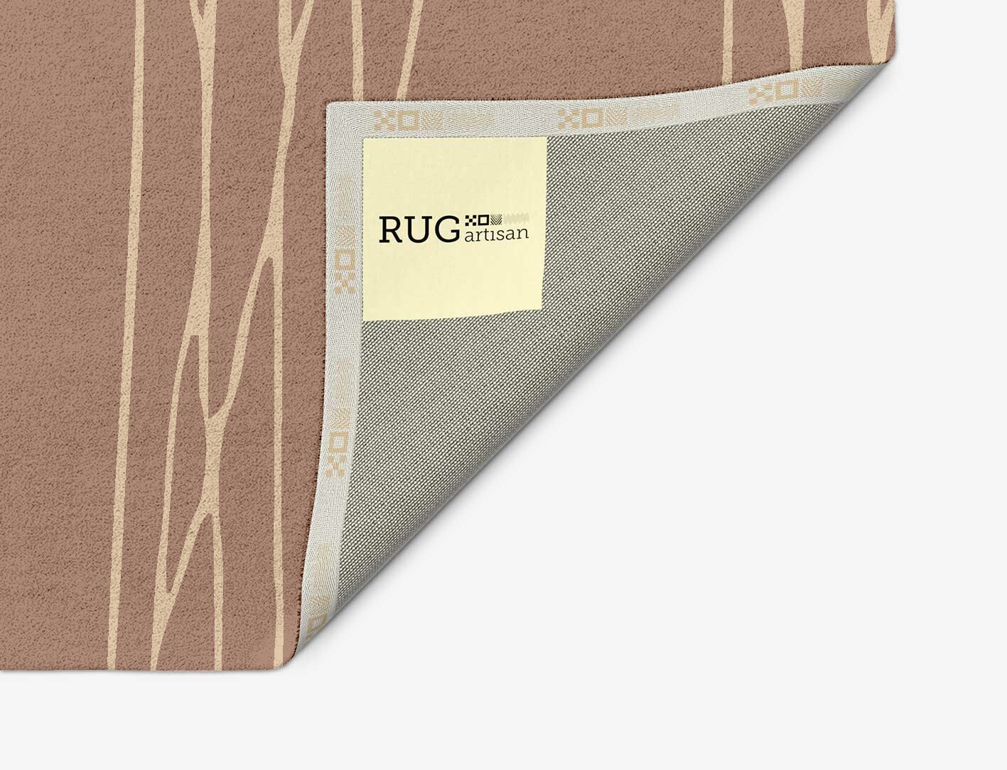 Cue Minimalist Arch Hand Tufted Pure Wool Custom Rug by Rug Artisan