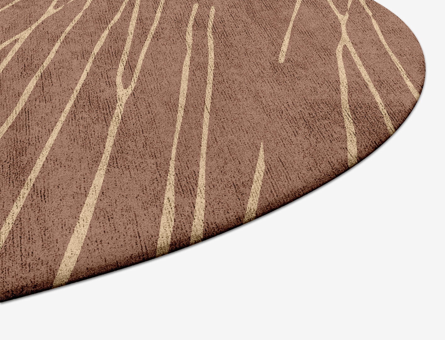 Cue Minimalist Capsule Hand Tufted Bamboo Silk Custom Rug by Rug Artisan