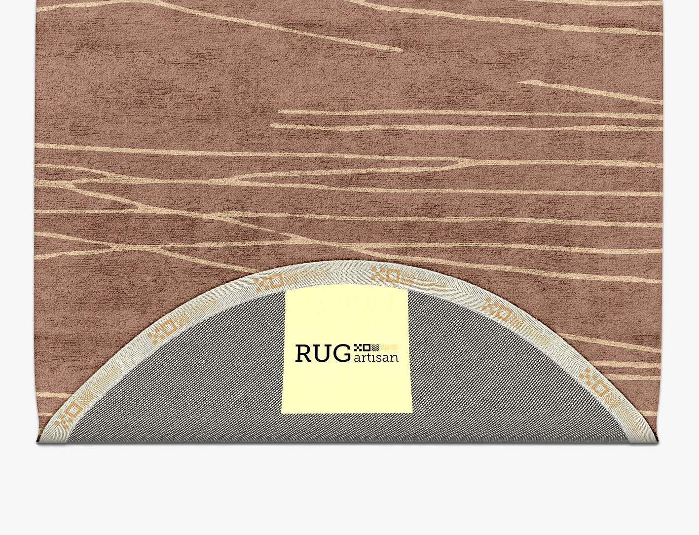 Cue Minimalist Capsule Hand Tufted Bamboo Silk Custom Rug by Rug Artisan