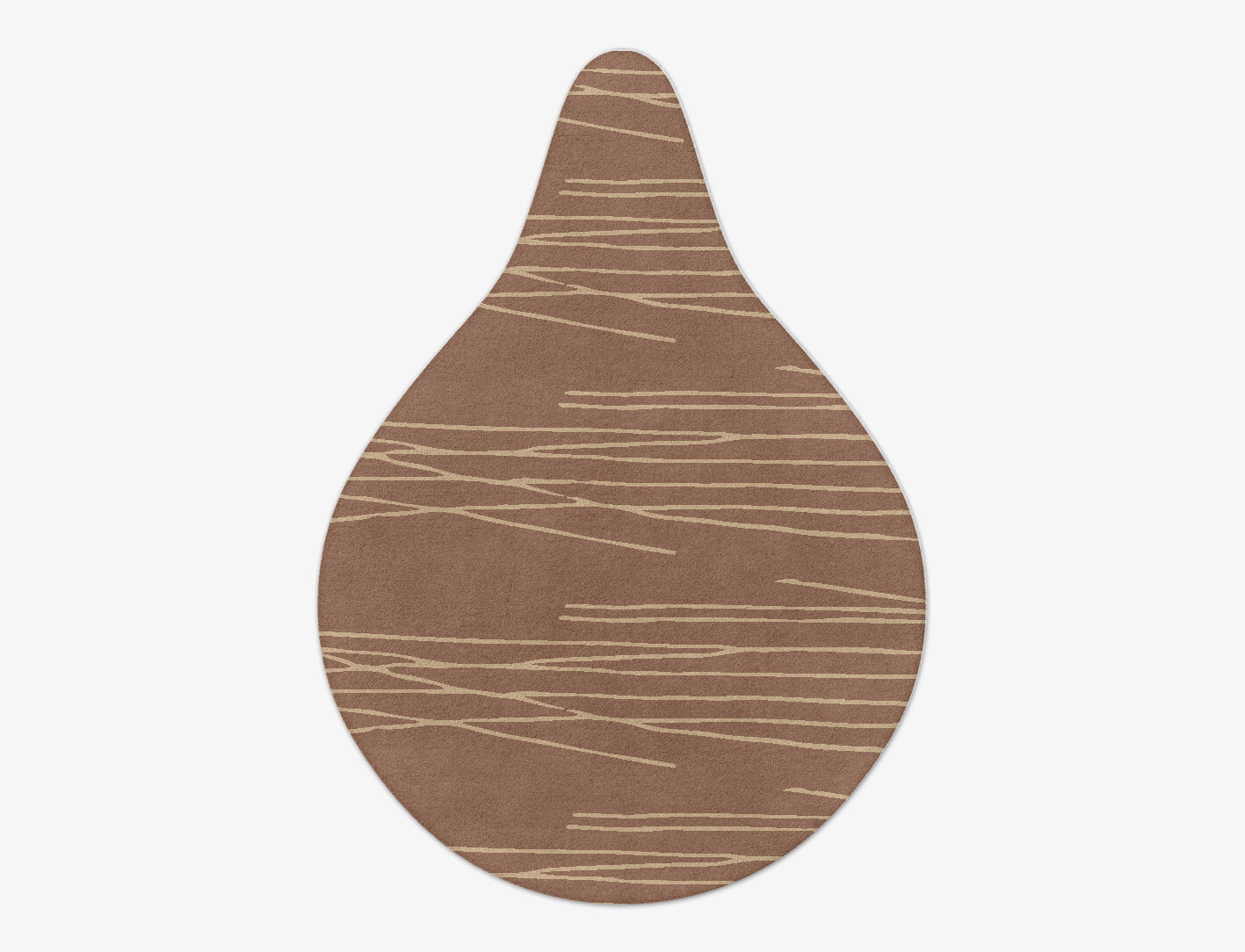 Cue Minimalist Drop Hand Tufted Pure Wool Custom Rug by Rug Artisan