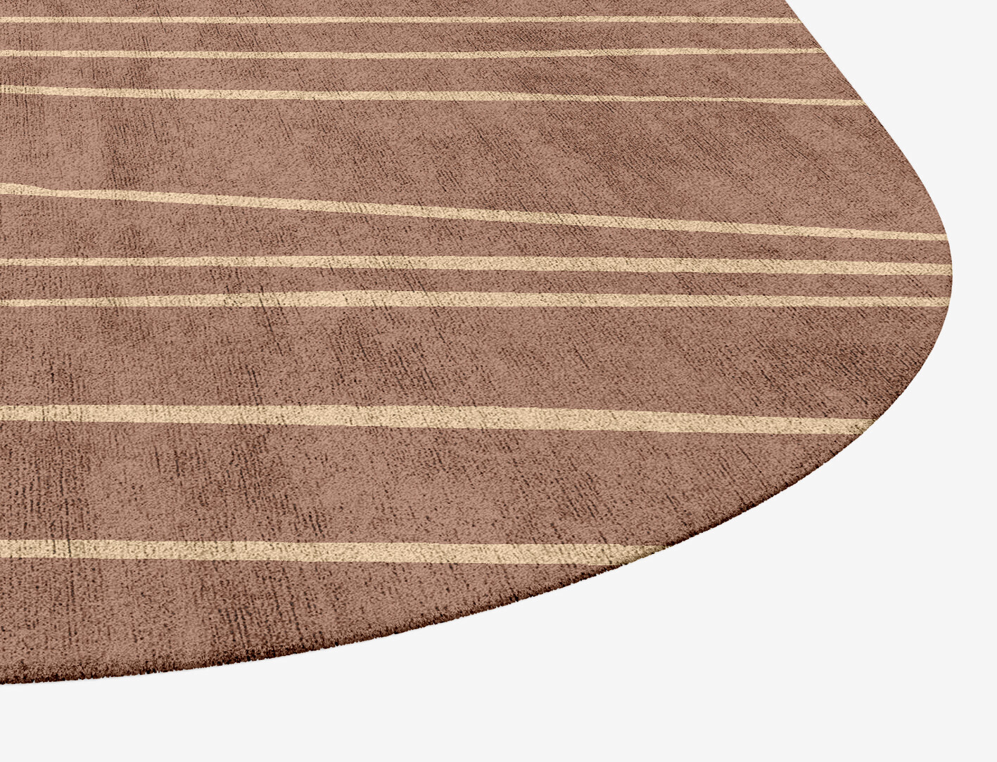 Cue Minimalist Eight Hand Tufted Bamboo Silk Custom Rug by Rug Artisan