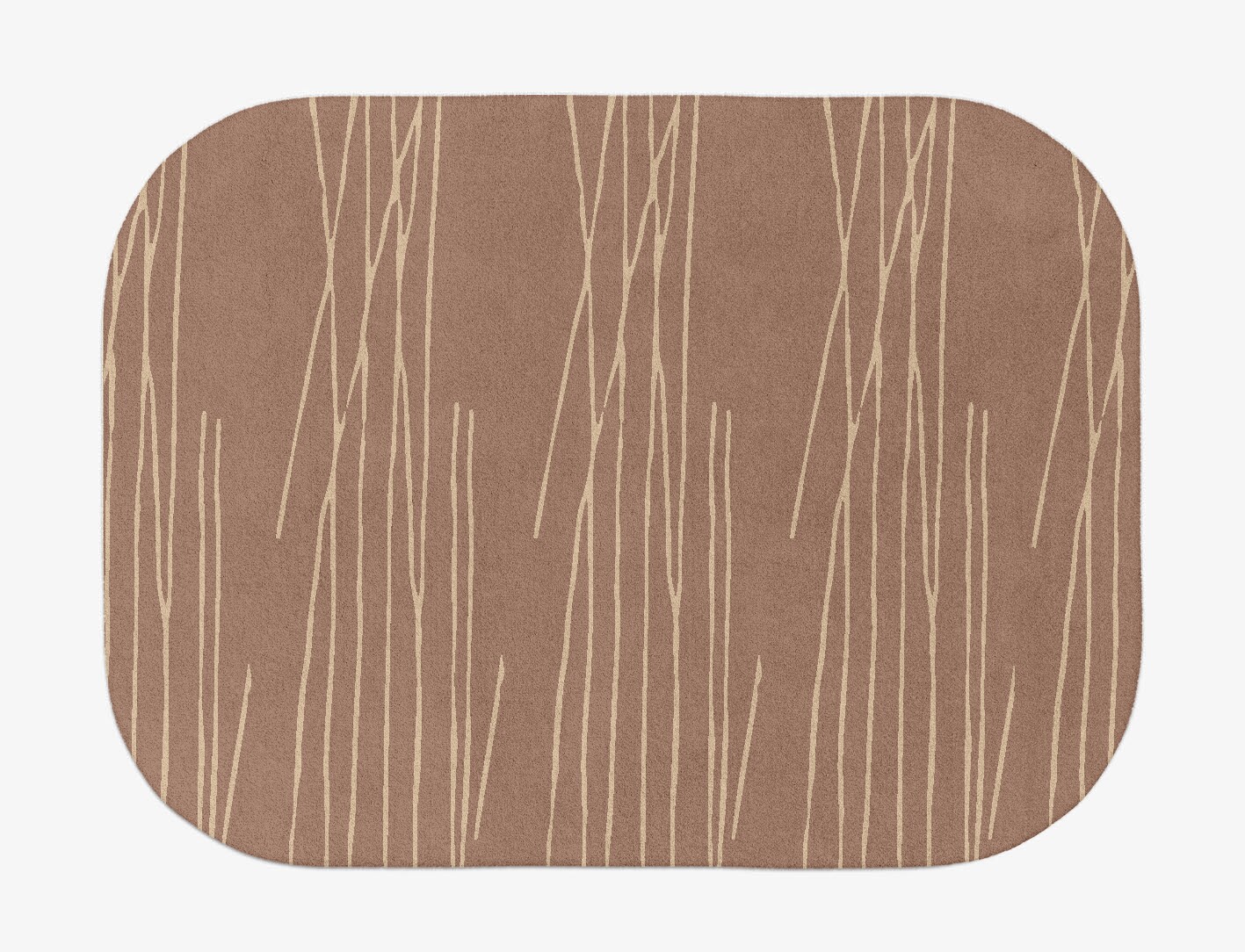 Cue Minimalist Oblong Hand Tufted Pure Wool Custom Rug by Rug Artisan