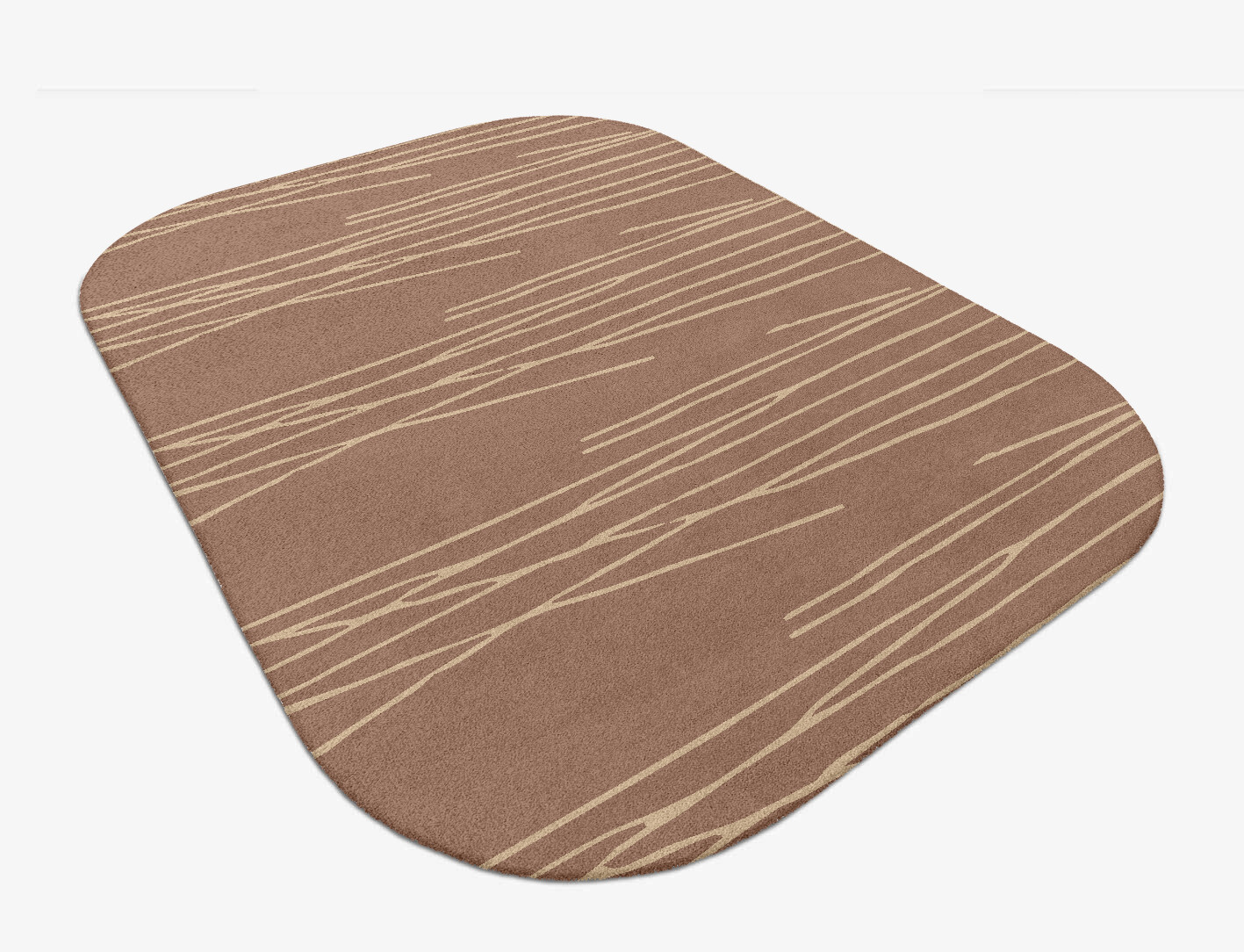 Cue Minimalist Oblong Hand Tufted Pure Wool Custom Rug by Rug Artisan