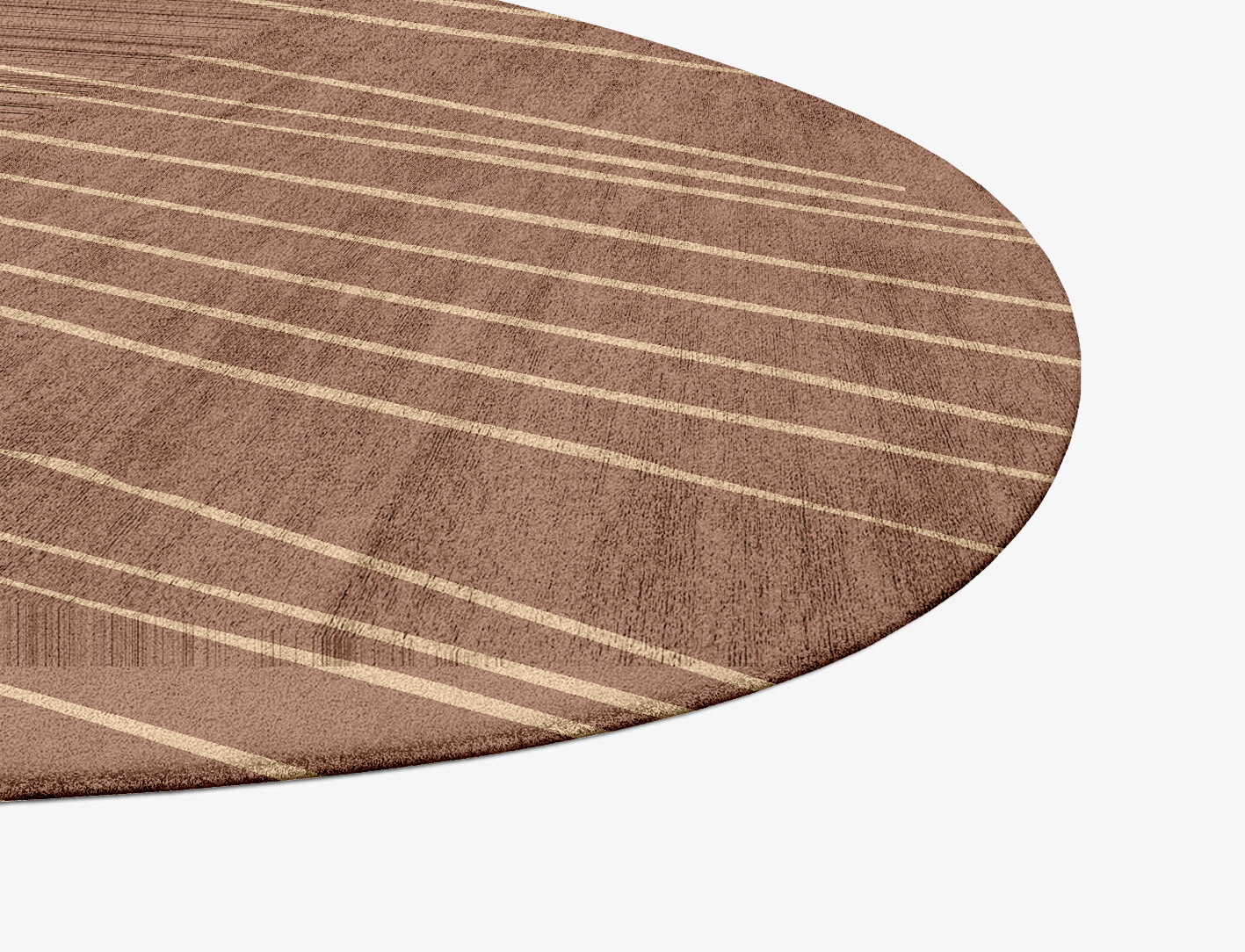 Cue Minimalist Splash Hand Tufted Bamboo Silk Custom Rug by Rug Artisan