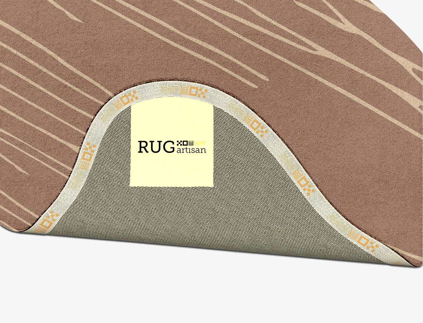 Cue Minimalist Splash Hand Tufted Pure Wool Custom Rug by Rug Artisan