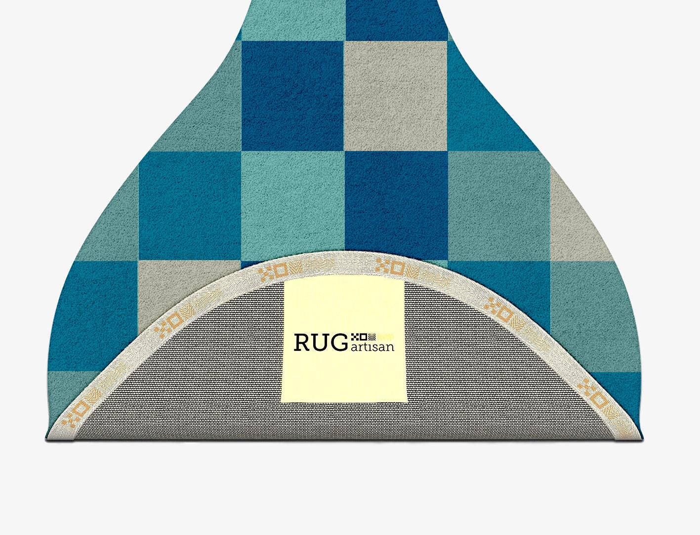 Curacao Geometric Drop Hand Tufted Pure Wool Custom Rug by Rug Artisan