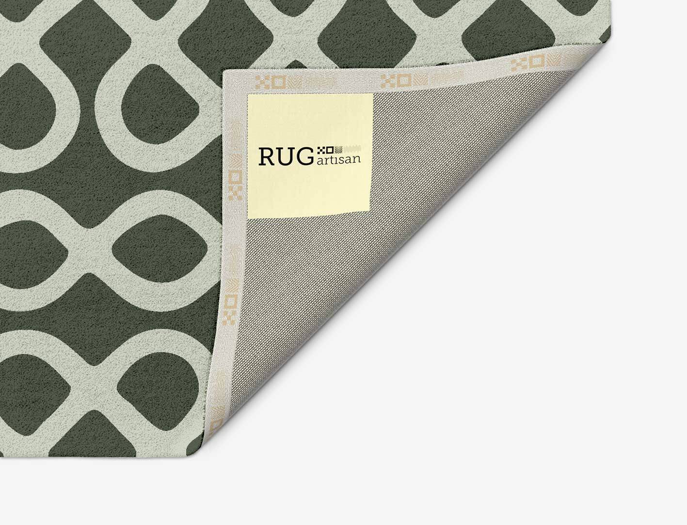 Cursive Modern Geometrics Arch Hand Tufted Pure Wool Custom Rug by Rug Artisan