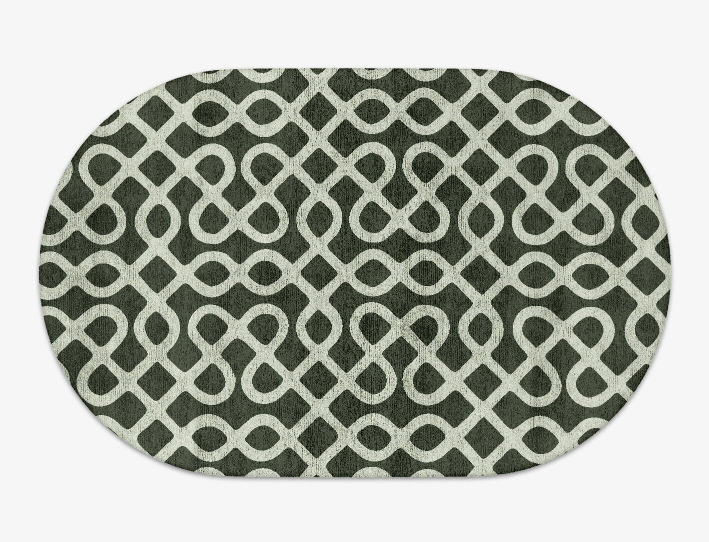 Cursive Modern Geometrics Capsule Hand Tufted Bamboo Silk Custom Rug by Rug Artisan