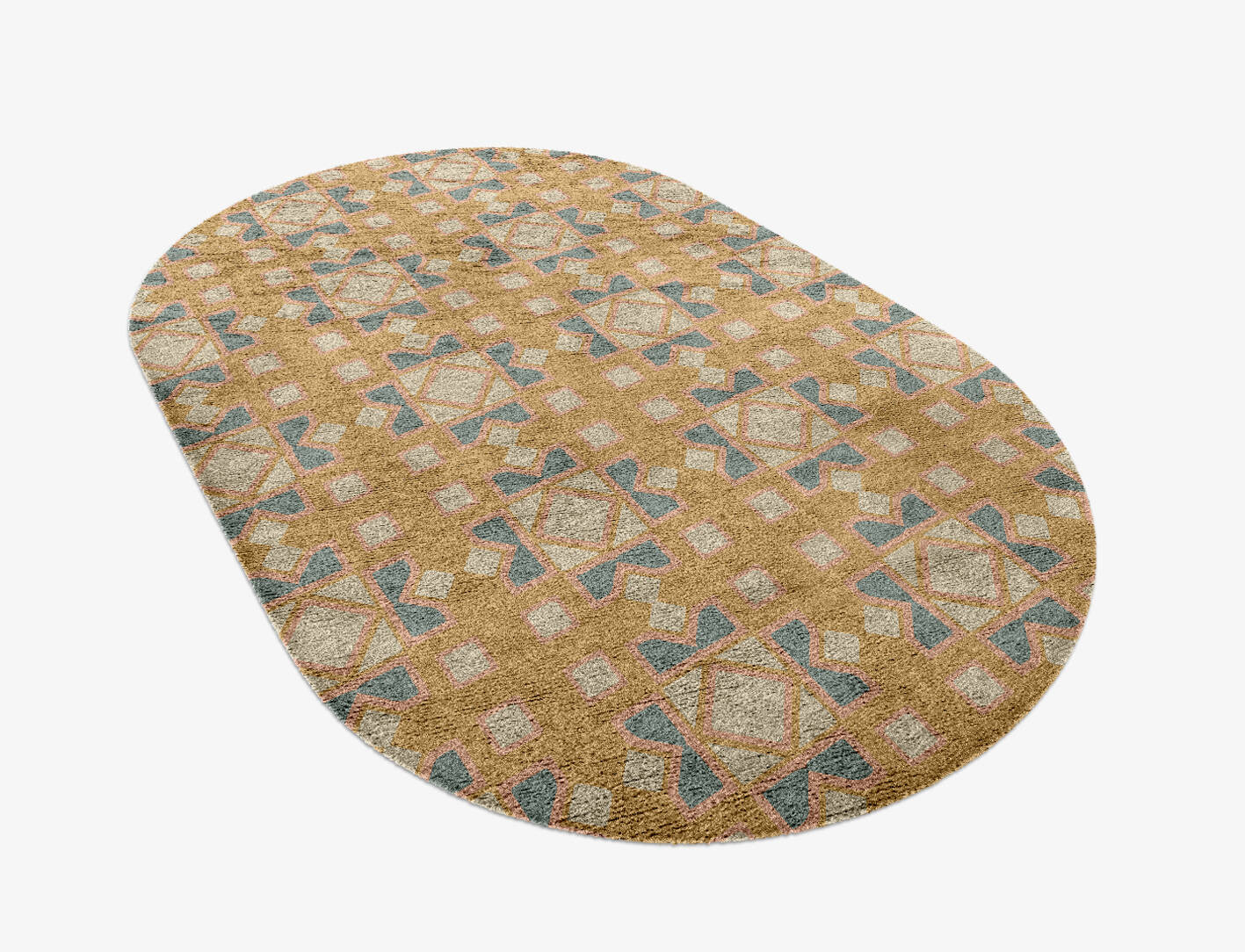 Deliciae Blue Royal Capsule Hand Knotted Bamboo Silk Custom Rug by Rug Artisan