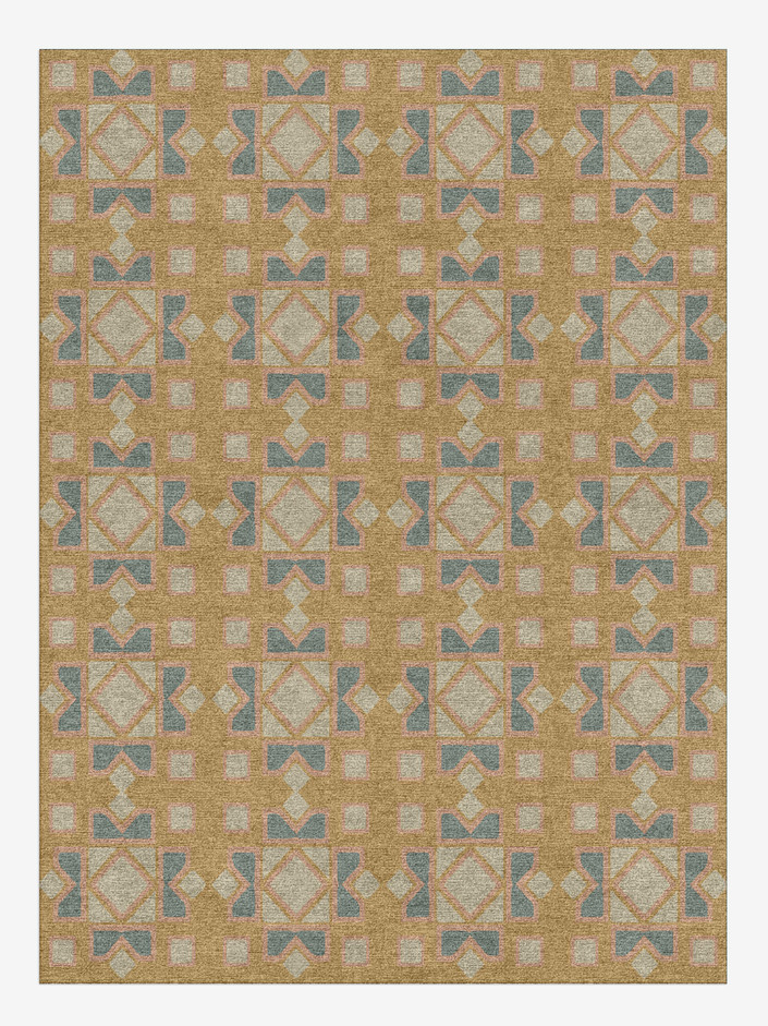 Deliciae Blue Royal Rectangle Hand Knotted Tibetan Wool Custom Rug by Rug Artisan