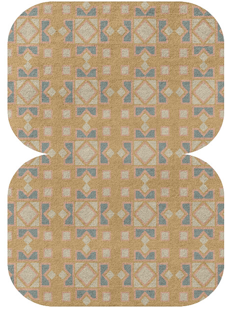 Deliciae Blue Royal Eight Hand Tufted Pure Wool Custom Rug by Rug Artisan