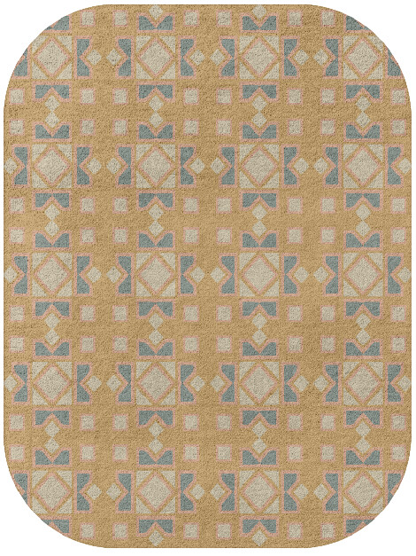 Deliciae Blue Royal Oblong Hand Tufted Pure Wool Custom Rug by Rug Artisan