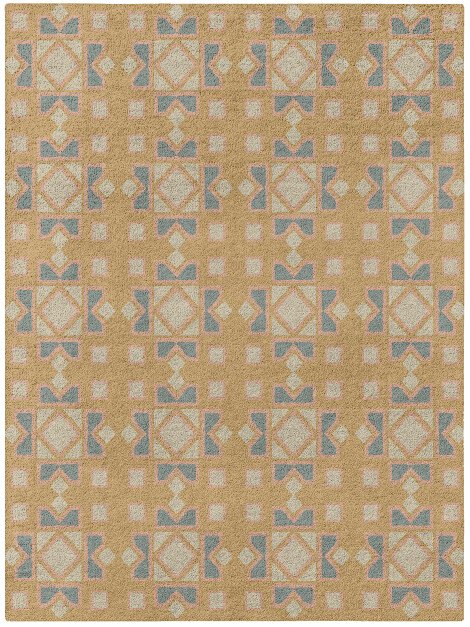 Deliciae Blue Royal Rectangle Hand Tufted Pure Wool Custom Rug by Rug Artisan