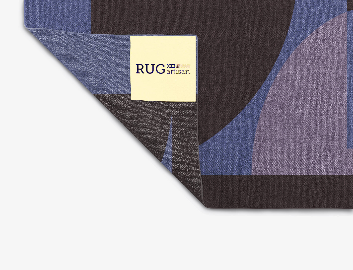 Demilune Modern Geometrics Rectangle Flatweave New Zealand Wool Custom Rug by Rug Artisan