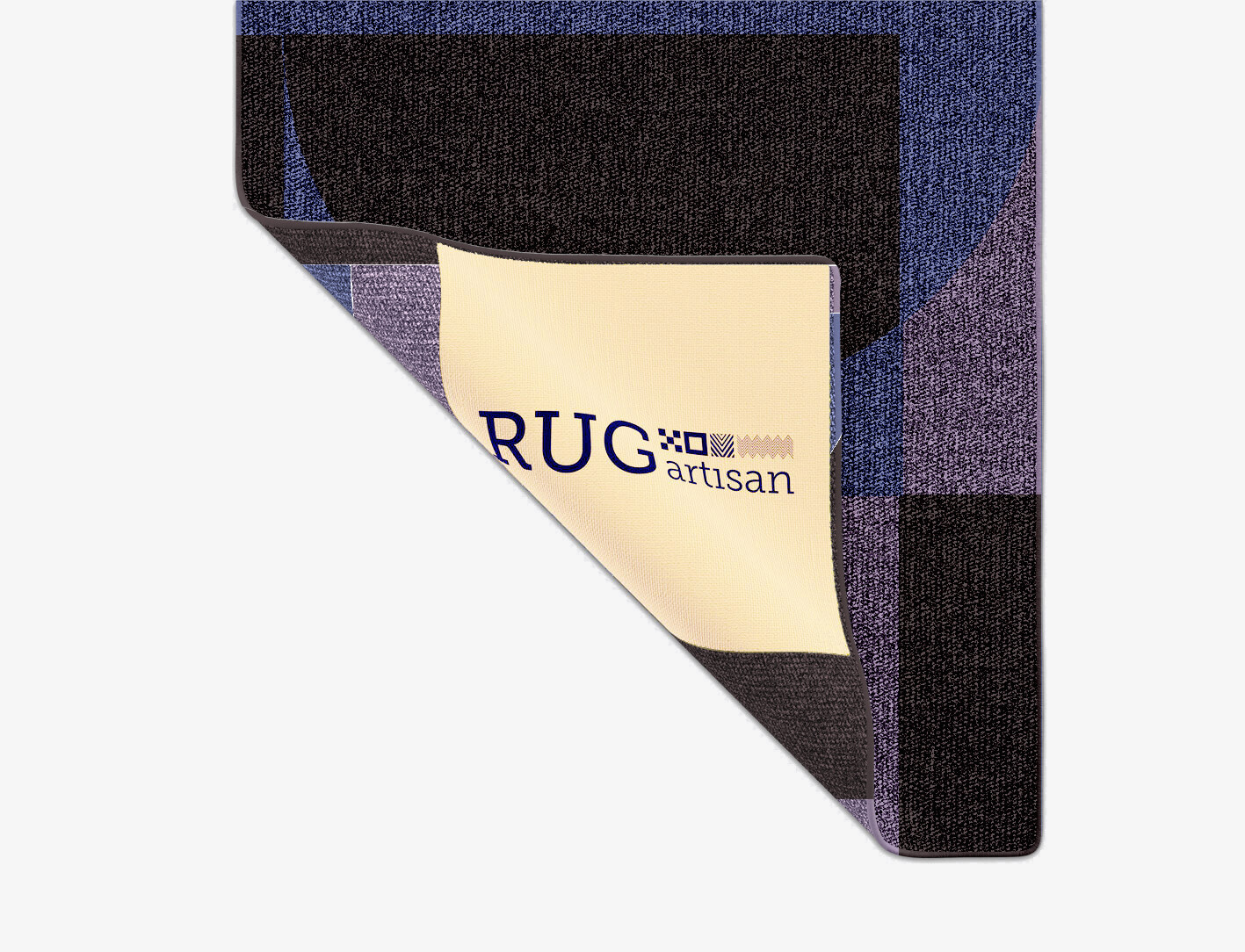 Demilune Geometric Runner Outdoor Recycled Yarn Custom Rug by Rug Artisan