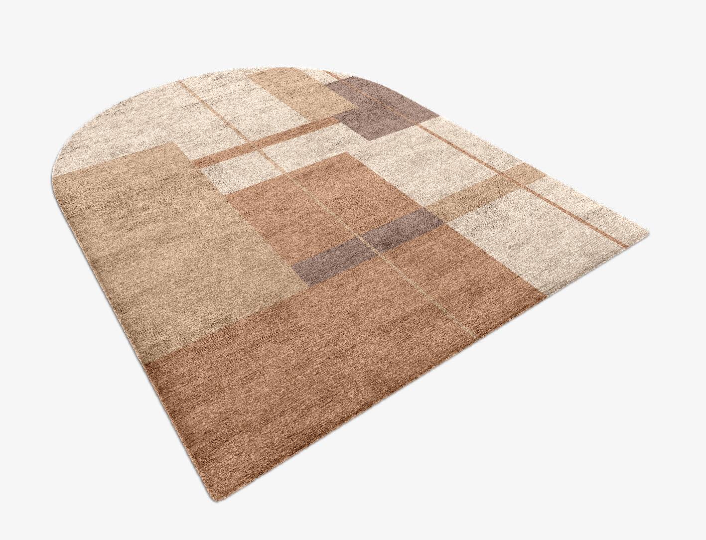 Demure  Arch Hand Knotted Bamboo Silk Custom Rug by Rug Artisan