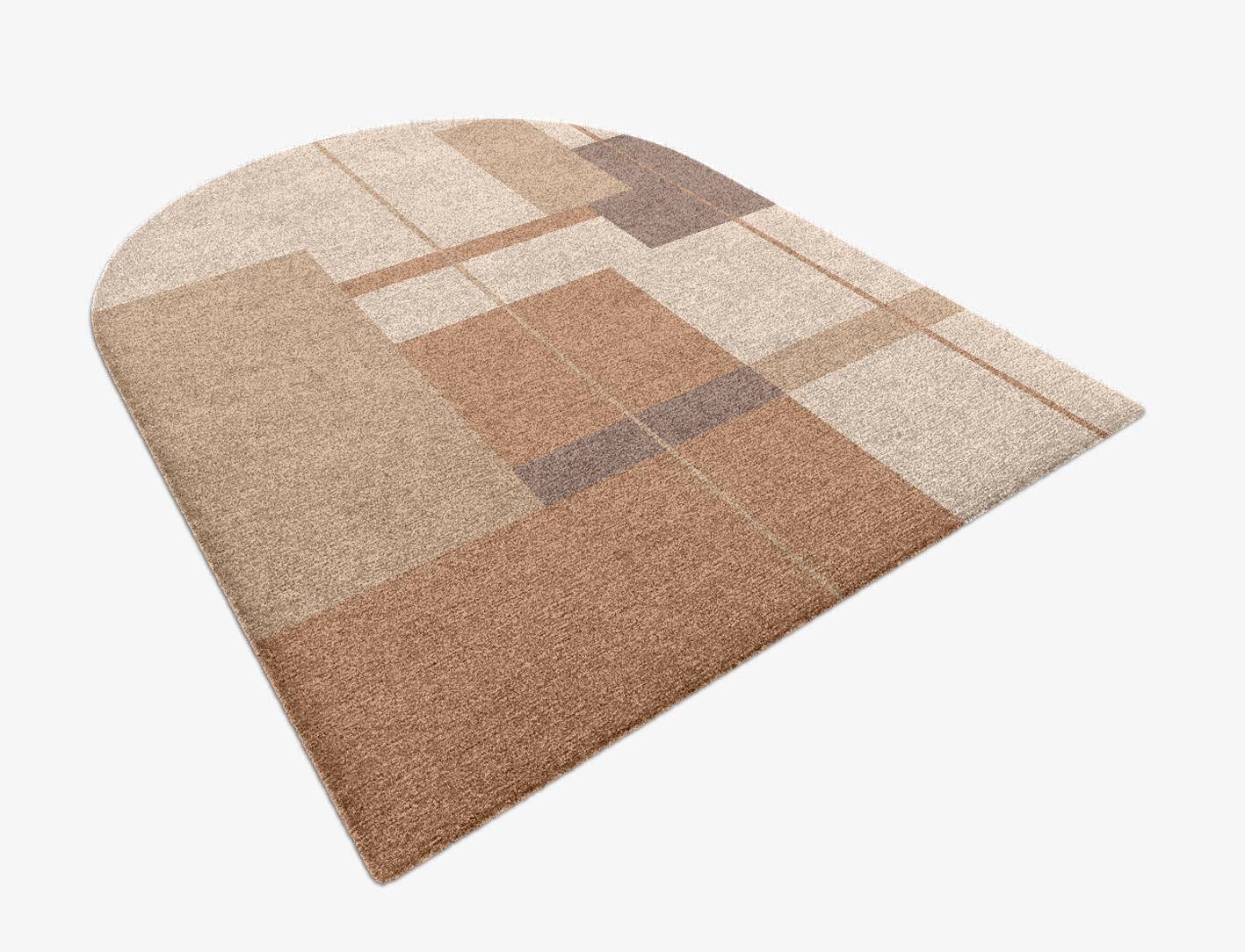 Demure  Arch Hand Knotted Tibetan Wool Custom Rug by Rug Artisan